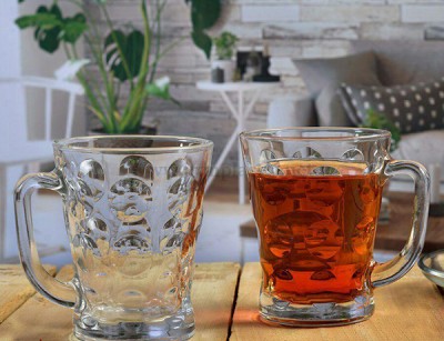 لیوان دسته دار بابل بلور کاوه