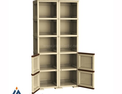 کتابخانه پنج طبقه وندیک پلاستیک