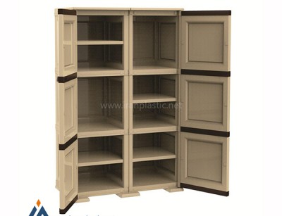 کمد سه طبقه دو درب وندیک پلاستیک