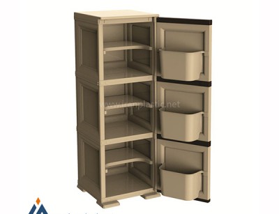 جاکفشی سه طبقه وندیک پلاستیک