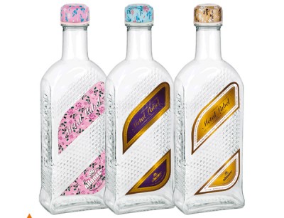 بطری آب شیشه ای متال