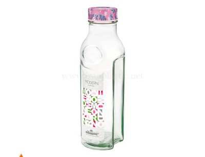 بطری آب مدرن بلور نیلوفر