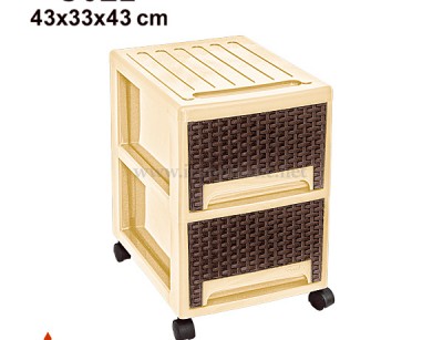 فایل 2 طبقه L حصیربافت ناصر پلاستیک