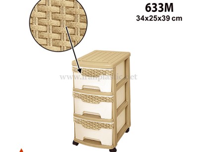 فایل 3 طبقه ساده مدیوم ناصر پلاستیک