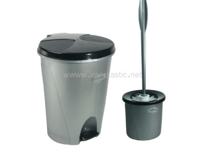 ست سطل و توالت شور سلمان پلاستیک