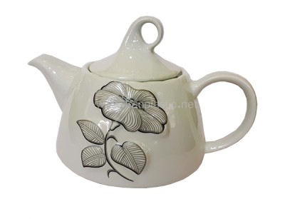 قوری سماوری چینی گل سوسن