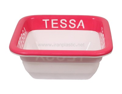 لگن سینک دو رنگ تسا رضا پلاستیک کد 2000