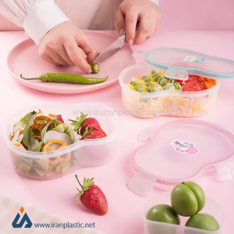 ظرف فریزری تاپکو پلاستیک کد 411