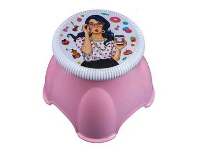 چهارپایه طرح دار هوم لیدی رزمن