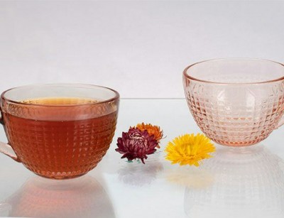 فنجان ونیز کادویی صورتی