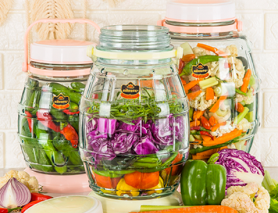 بانکه ترشی بشکه نیلوفر