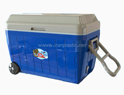 یخدان پلاستیکی 60 لیتری چرخ دار سراب