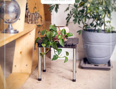 چهارپایه پایه فلزی رزگلد آذرساتراپ پلاستیک