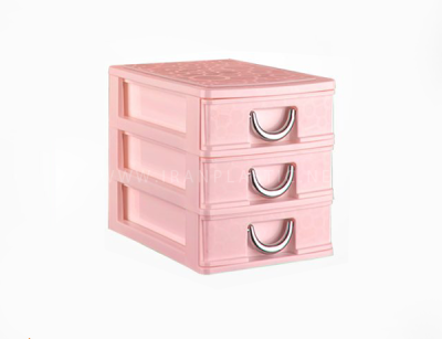 دراور پلاستیکی سه طبقه سایز 6 لیمون پلاستیک 2