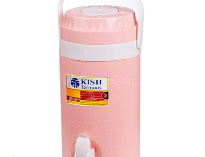 کلمن آب 3 لیتری لیوان دار و شیر دار کیش ترموس