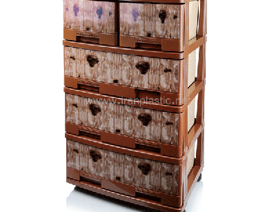 دراور 2XL صادراتی طرح دار و ساده هوم کت پلاستیک