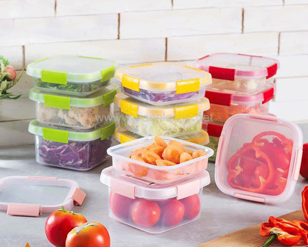 ظرف فریزری مستطیل گاپانا زیباسازان پلاستیک