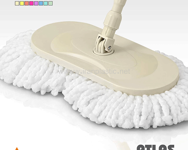 طی زمین شوی میکروفایبر نگین اطلس پلاستیک