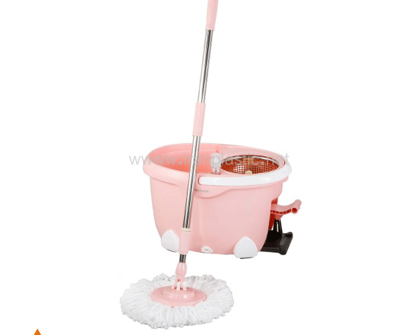 سطل و زمین شوی چرخشی پدال دار همارا پلاستیک