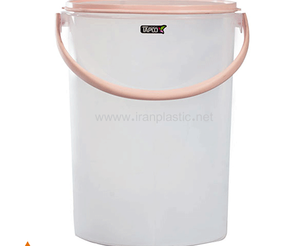 سطل 25 لیتری شفاف تابا پلاستیک تاپکو