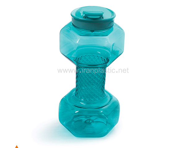 بطری آب ورزشی دمبلی مانیا پلاستیک 103701