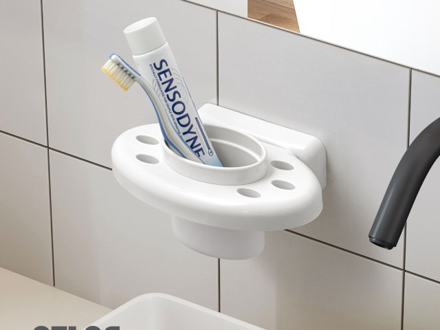 جا مسواک پلاستیکی مدل الوند اطلس پلاستیک