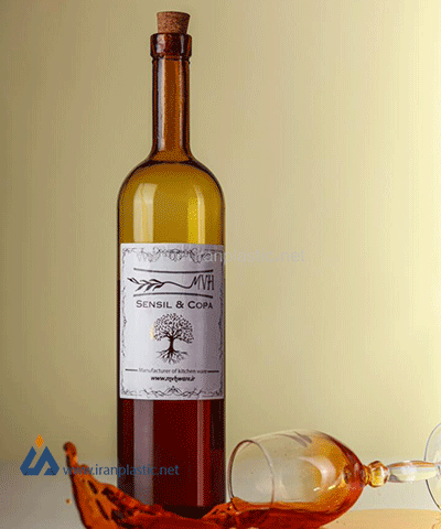 بطری آب شیشه ای کوپا