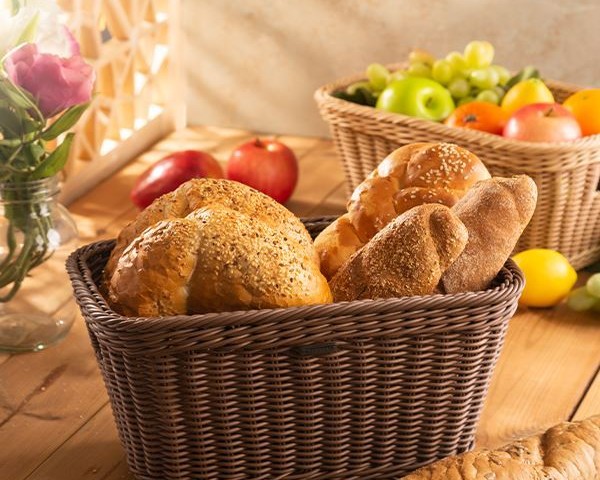 قیمت خرید سبد بافت نرگس زیبا پلاستیک