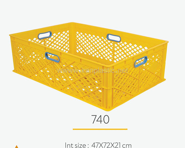 سبد صنعتی پلاستیکی الوند پلاستیک 740