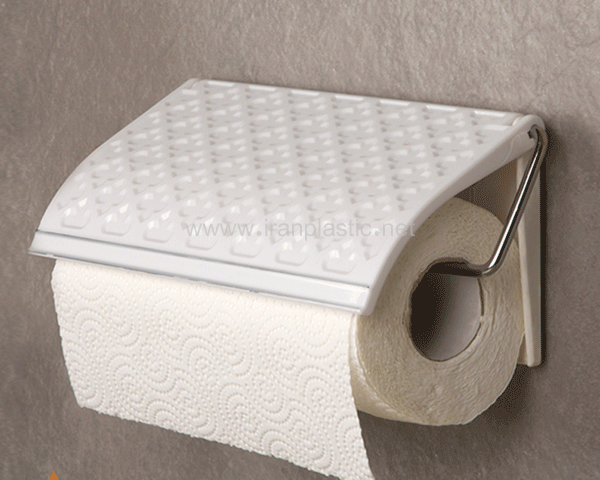 جا دستمال رولی دیواری بزرگ طرح گل لیمون 1894