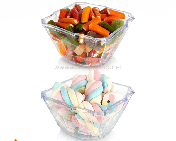 کاسه کریستال دیاموند ایده آل پلاستیک