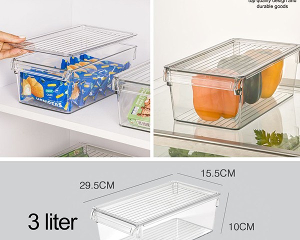 نظم دهنده نشکن دربدار 3 لیتری لیمون پلاستیک