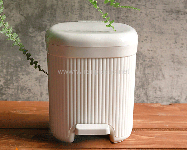 سطل پدالی هیوا کوچک دومان پلاستیک