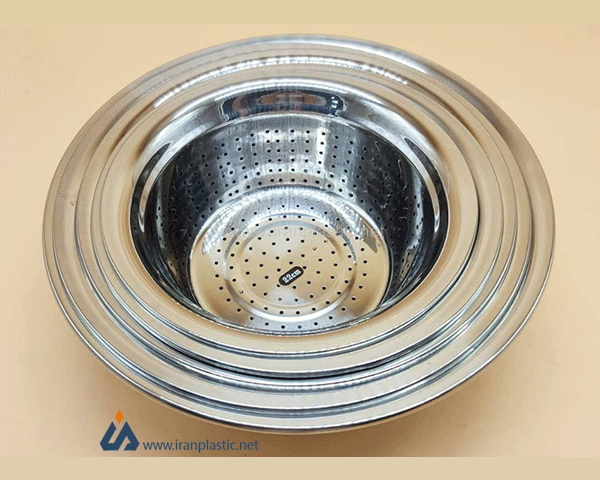 ست آبکش گرد لبه تخت ضخیم پنج پارچه خارجی