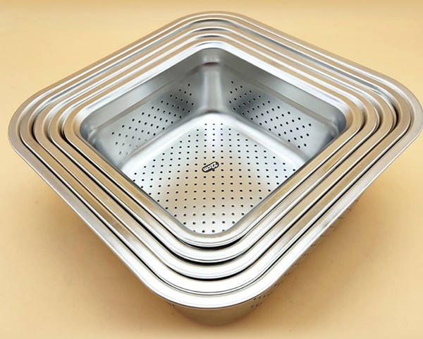 ست آبکش چهارگوش پنج پارچه خارجی