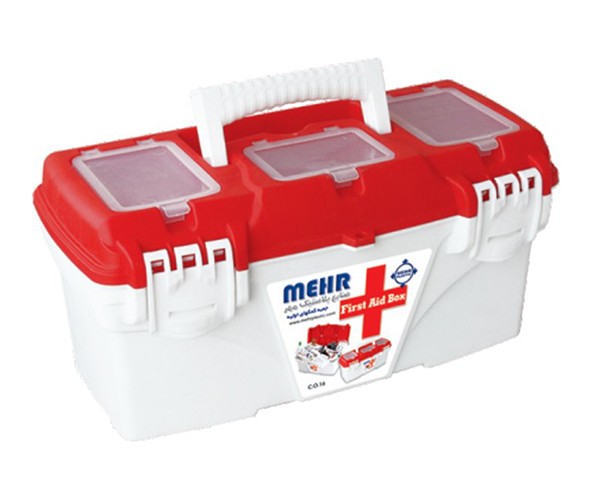جعبه کمک های اولیه مهر پلاستیک FAB16-1