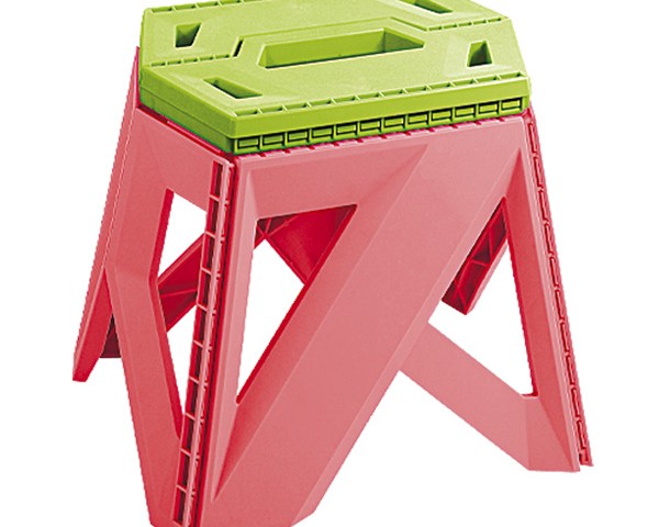 چهارپایه پلاستیکی تاشو فضایی 3 ناصر پلاستیک 617