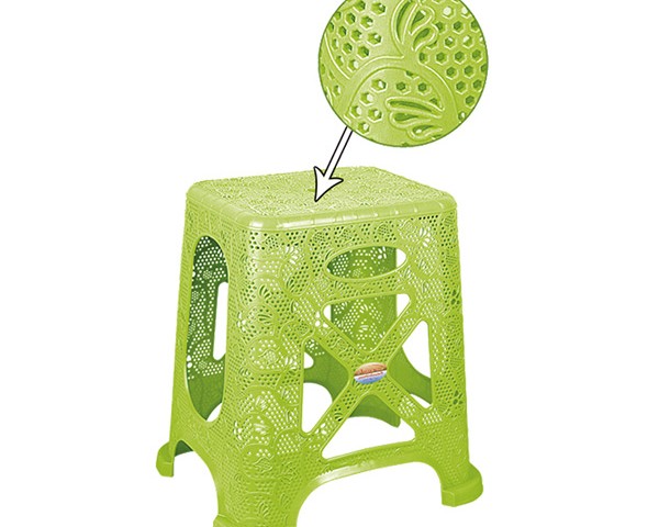 چهارپایه پلاستیکی بلند ناصر پلاستیک مدل 1117