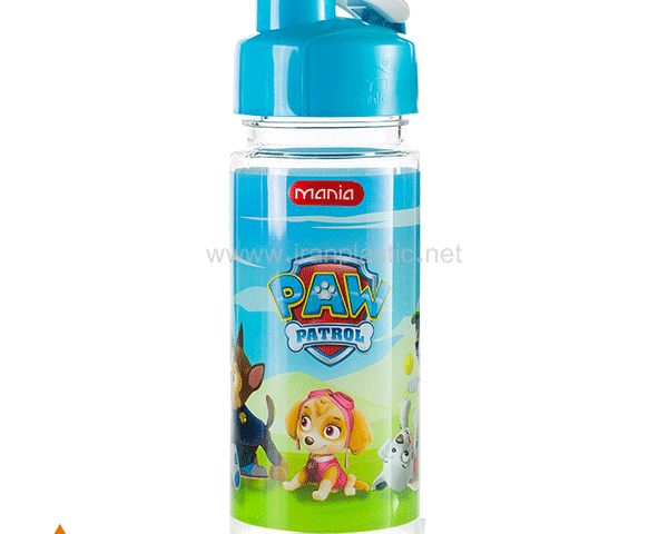 مانیا بطری استوانه ای طرح کارتونی بدون نی 305011