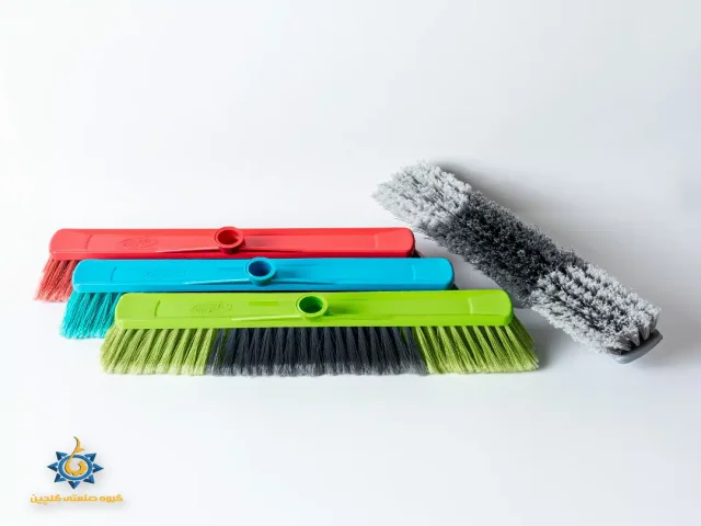 جارو سالنی 40 سانت بهروب گلچین پلاستیک 408