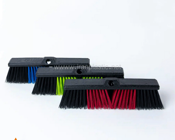 جارو ابونیک آسفالتی 35 سانت گلچین پلاستیک 442