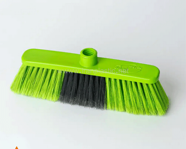 جارو سالنی 30 سانت بهروب مدل رز گلچین پلاستیک