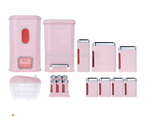 سرویس آشپزخانه 16 پارچه همارا پلاستیک