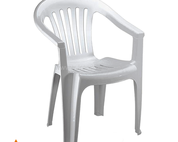 صندلی دسته دار صدف ناصر پلاستیک کد 855