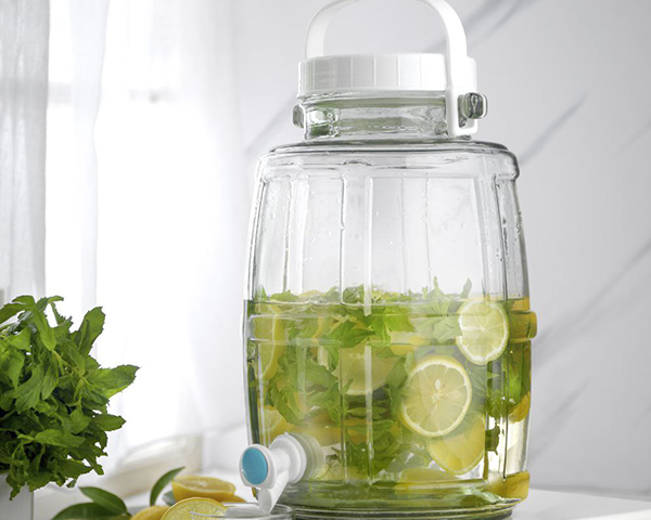 قیمت کلمن شیشه ای شش لیتری بلور پیشتازان