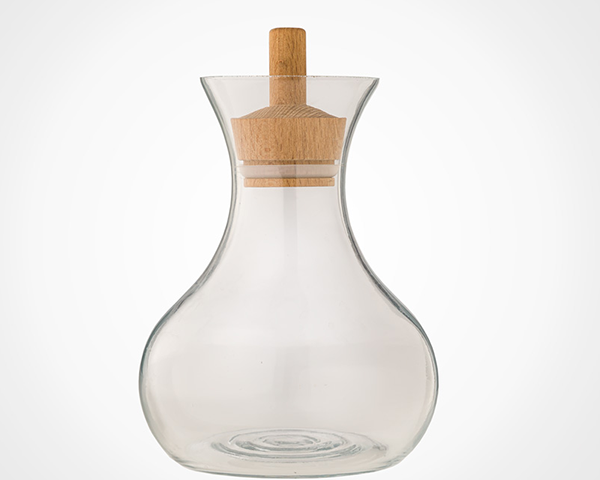 بطری آب درب چوبی 950 میلی لیتر لیمون پلاستیک 2268