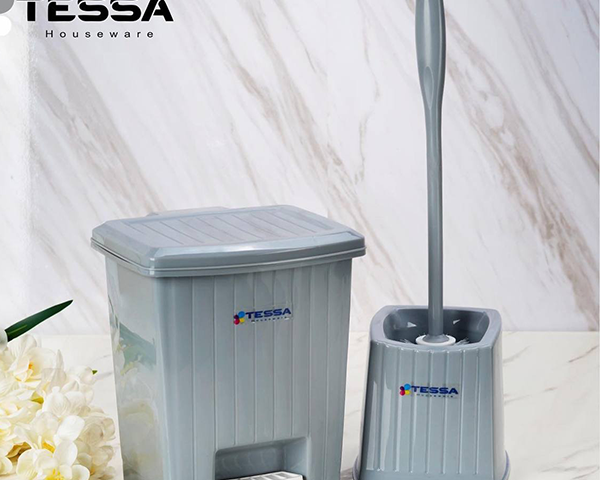 برس توالت شوی زمرد تسا پلاستیک 605