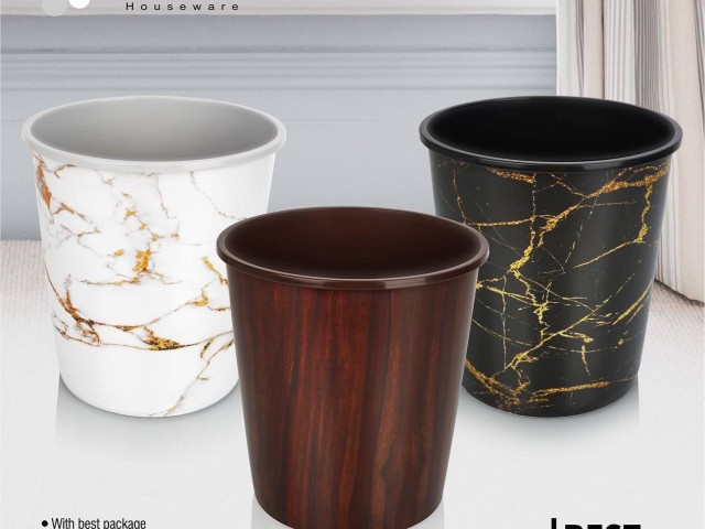 سطل اداری هاله تسا پلاستیک رضا 606