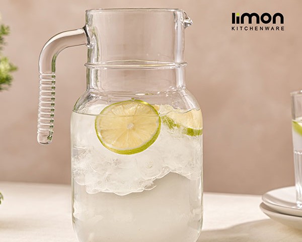 پارچ شیشه ای 1.5 لیتری لیمون کد 2250