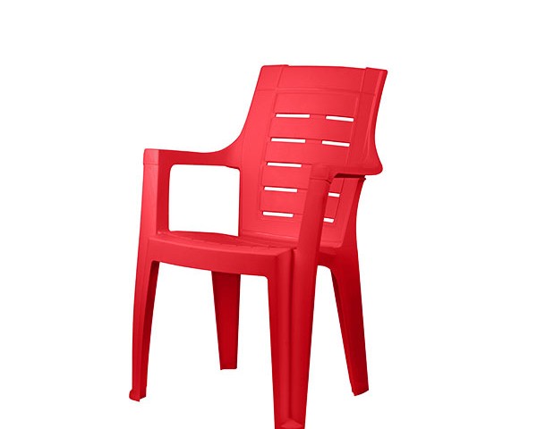 صندلی پلاستیکی دسته دار زبرا  دالتون پولاد 203